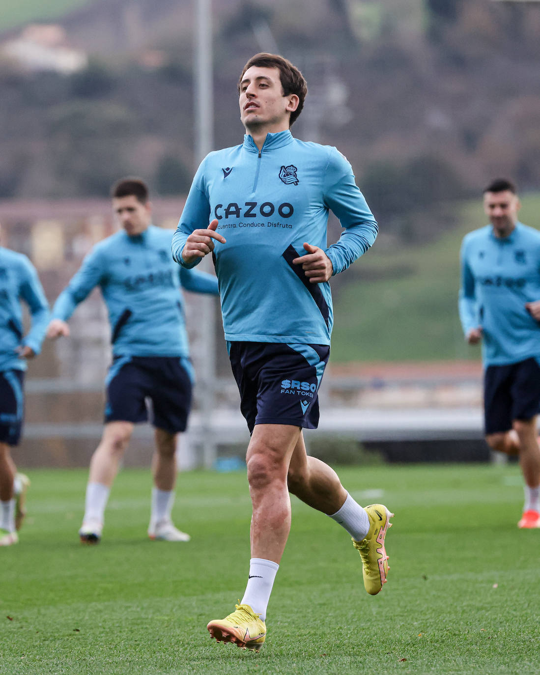 Fotos: Las mejores imágenes del entrenamiento de la Real Sociedad