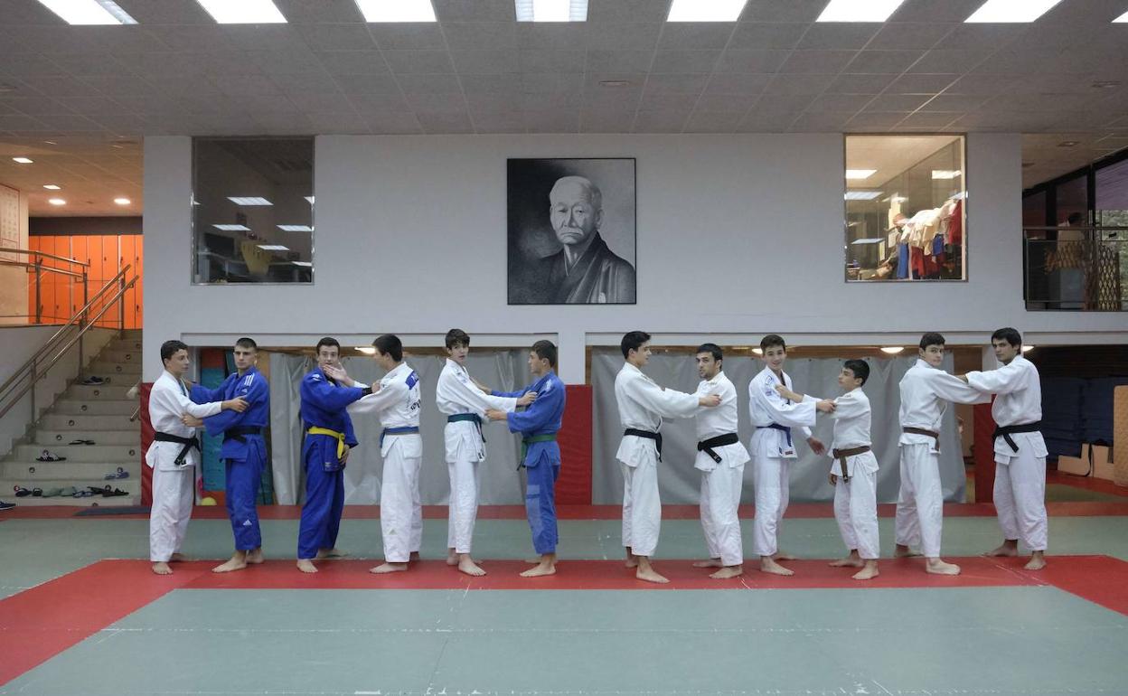 Judo: Stage navideño en Donostia con la presencia de judokas de categoría mundial