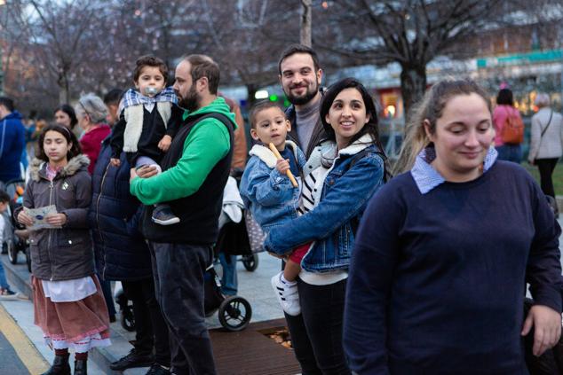 Fotos: Irun deja sus cartas a Olentzero