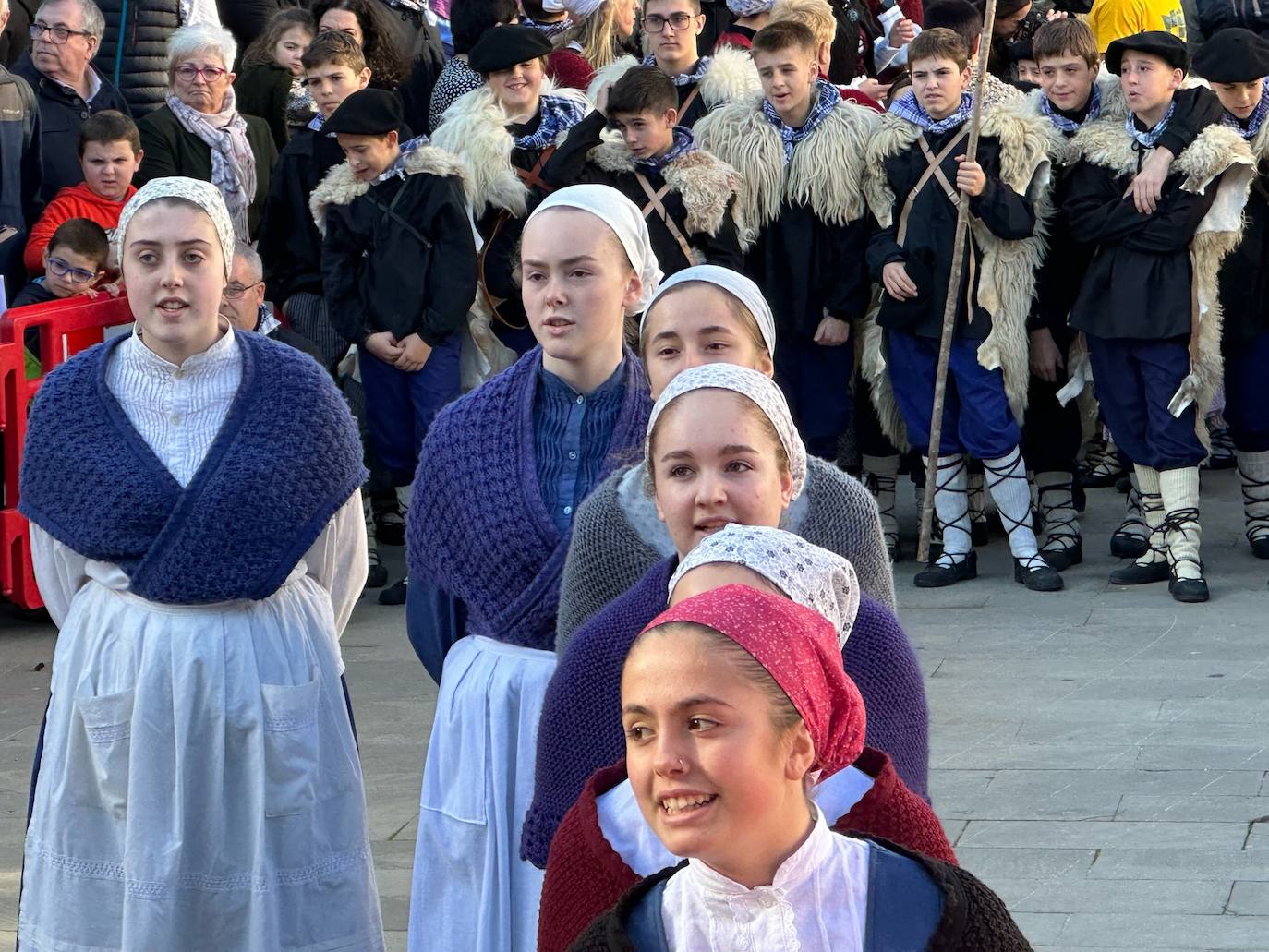 Fotos: Concurso de Olentzeros y nacimientos en Lesaka