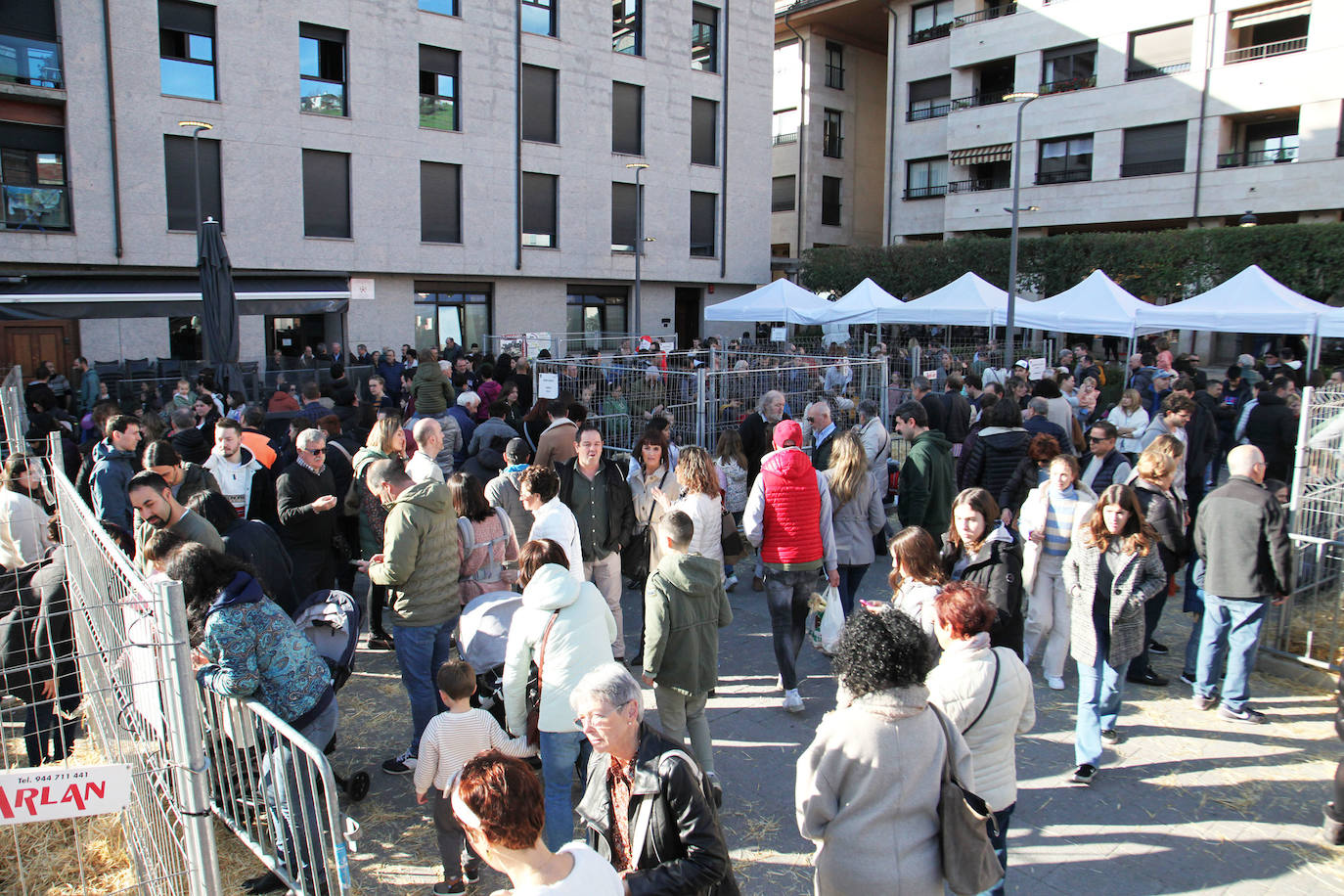 Fotos: Ambiente navideño en una feria muy especial en Ordizia