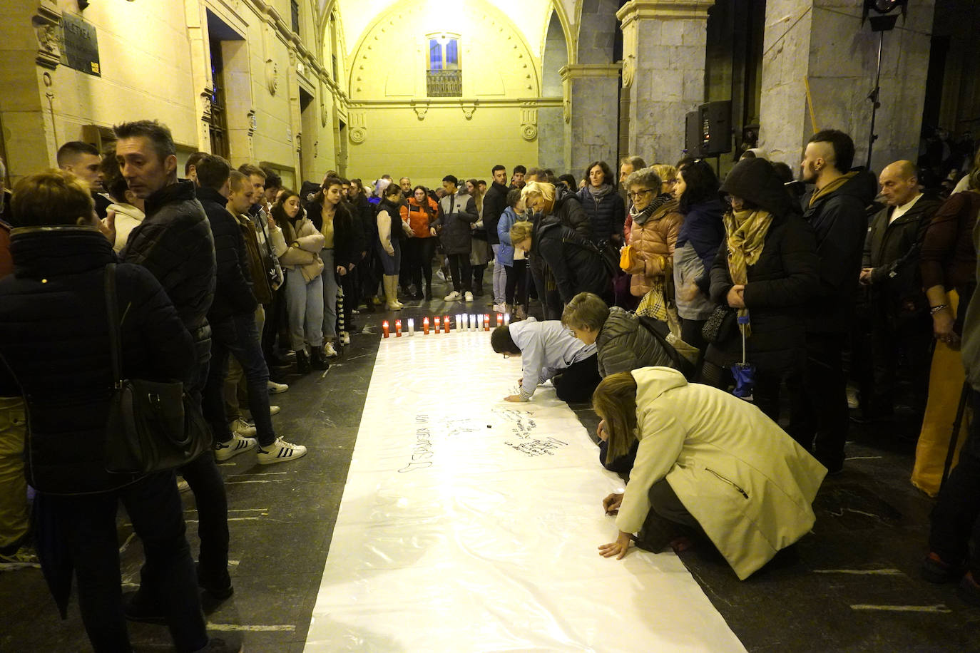 Fotos: Homenaje a Lukas Agirre en Hernani