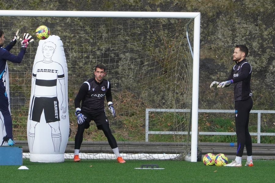 Fotos: Con las pilas bien cargadas para recibir al Osasuna