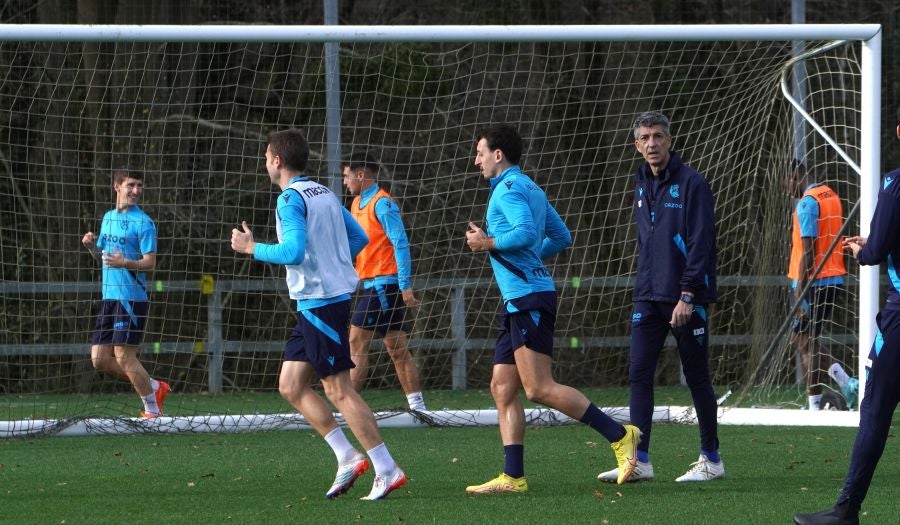 Fotos: Con las pilas bien cargadas para recibir al Osasuna