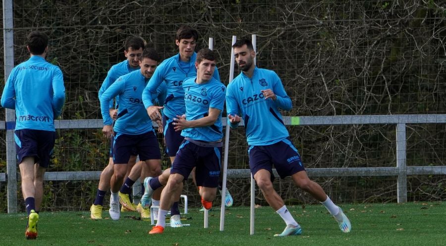 Fotos: Con las pilas bien cargadas para recibir al Osasuna