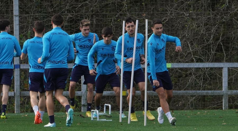 Fotos: Con las pilas bien cargadas para recibir al Osasuna