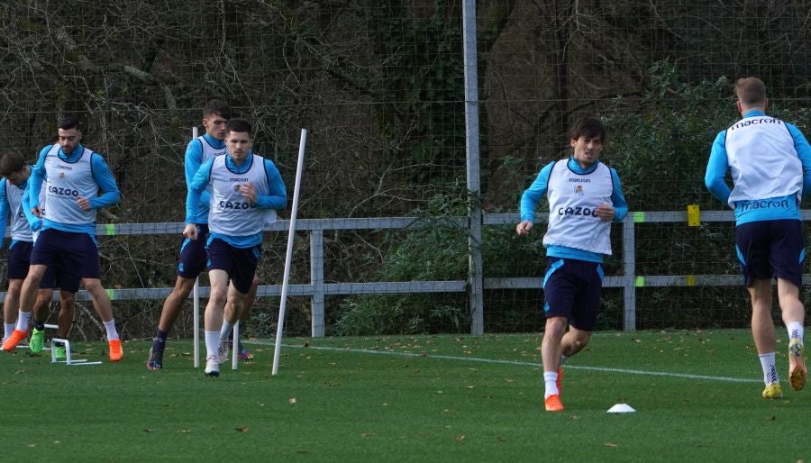 Fotos: Con las pilas bien cargadas para recibir al Osasuna