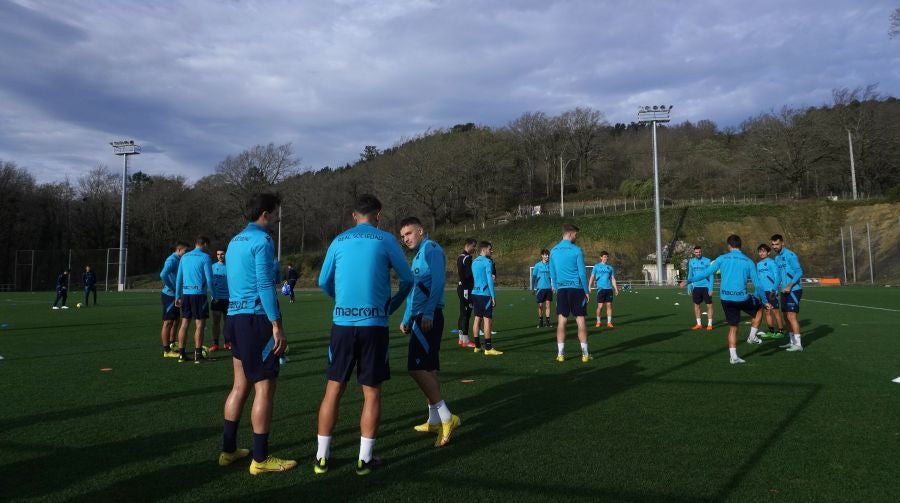 Fotos: Con las pilas bien cargadas para recibir al Osasuna