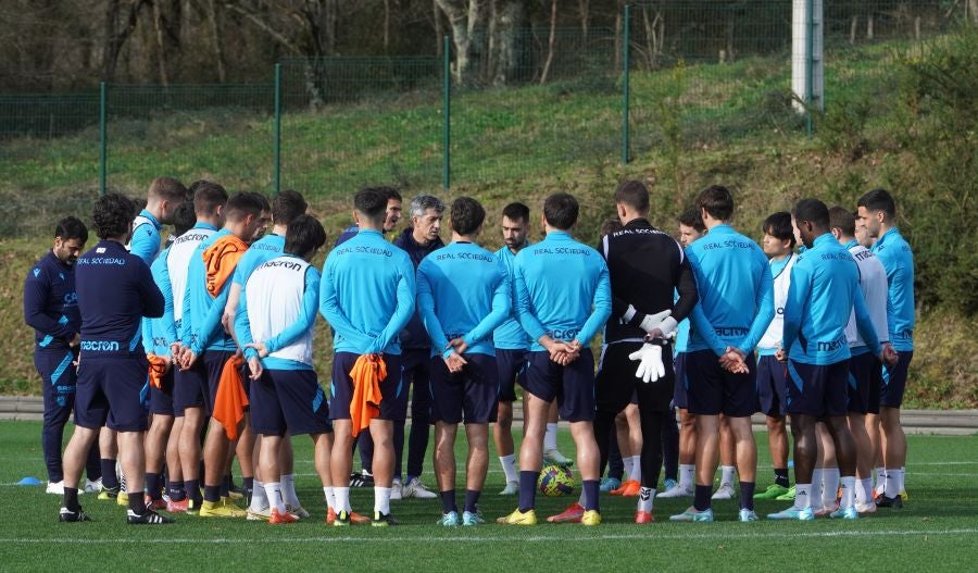 Fotos: Con las pilas bien cargadas para recibir al Osasuna