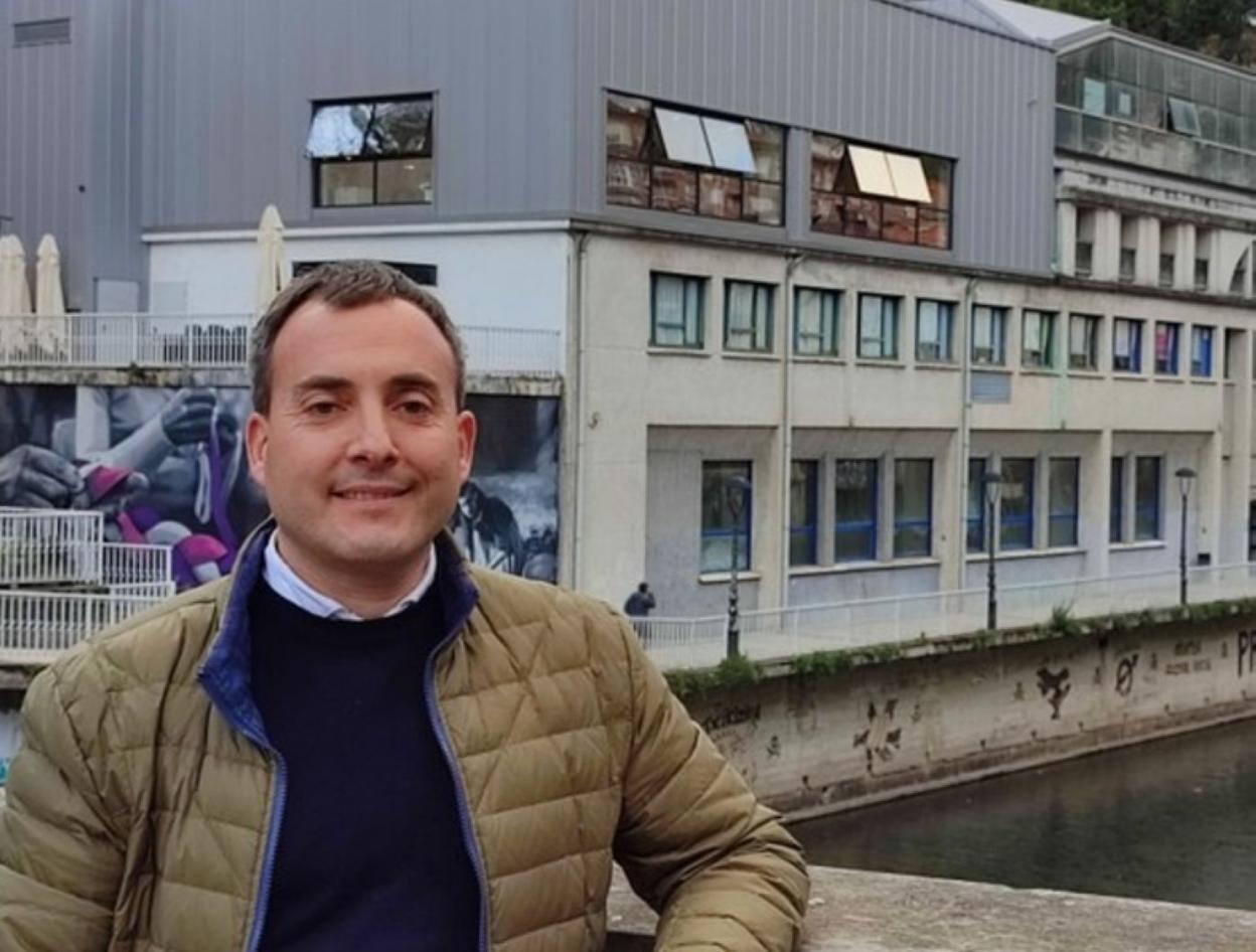 El alcalde de Soraluze, Iker Aldazabal. 