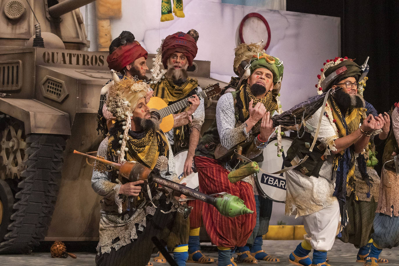 Las chirigotas tienen todo preparada para disfrutar de los Carnavales