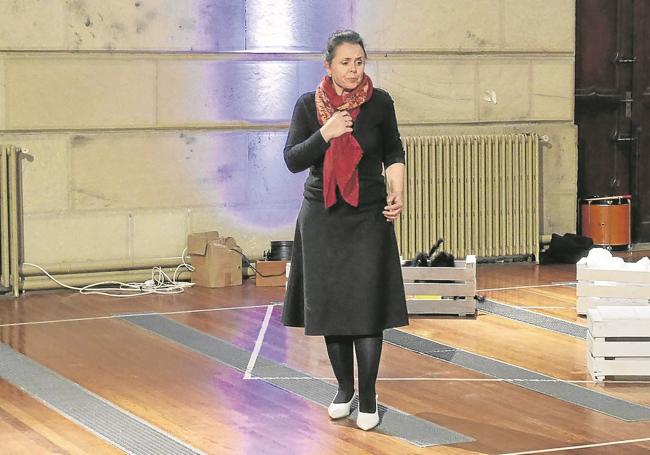 Ainhoa Garmendia, directora de Opus Lirica y soprano en el papel de Nedda.