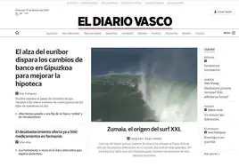 Descubre las novedades de la web de El Diario Vasco