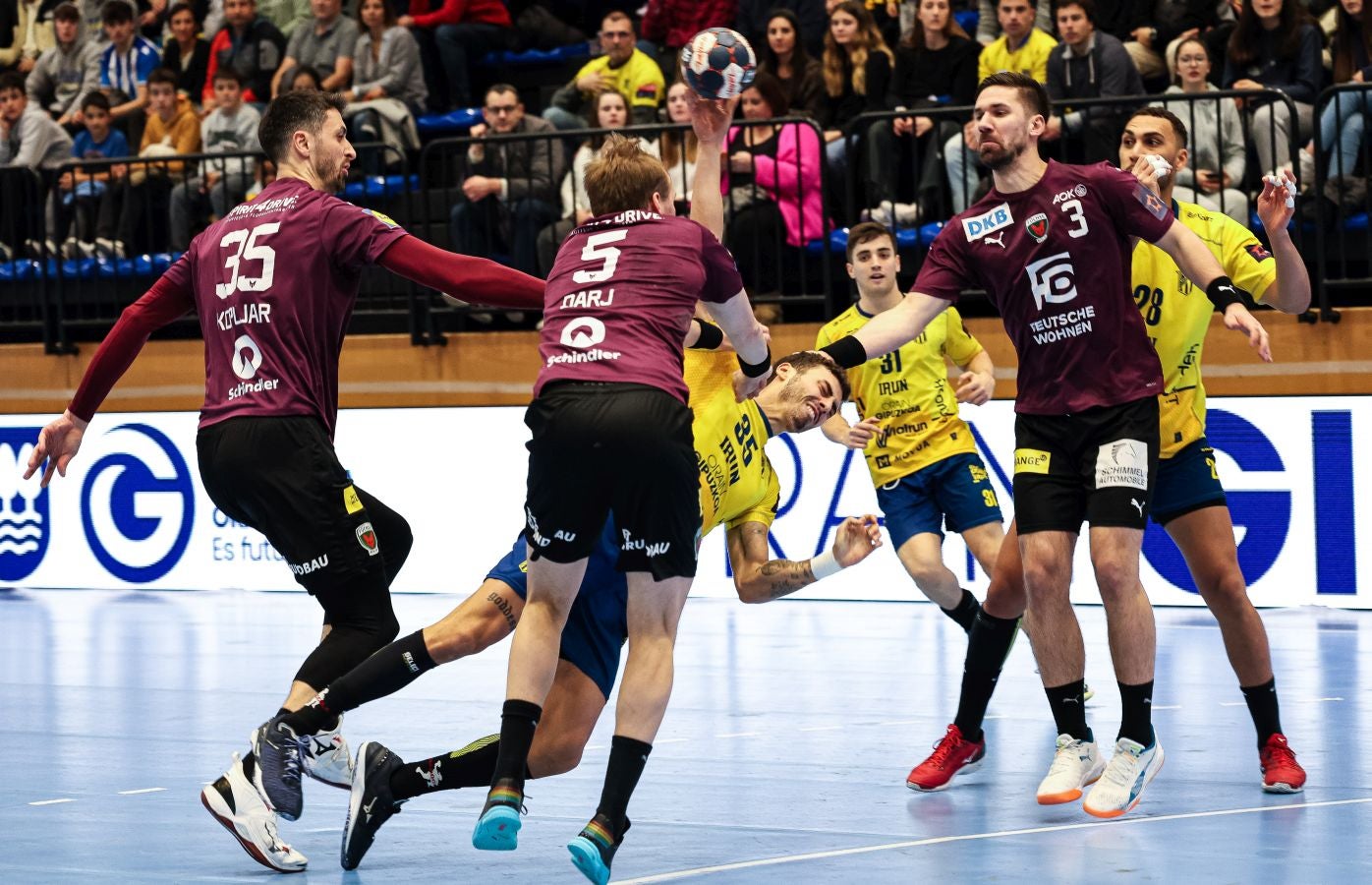 Derrota del Bidasoa Irun ante el Fuchse Berlin