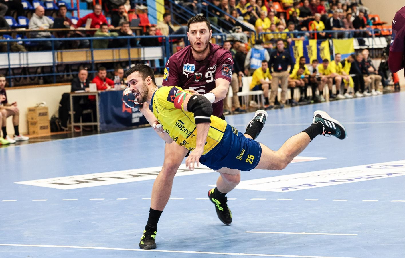 Derrota del Bidasoa Irun ante el Fuchse Berlin