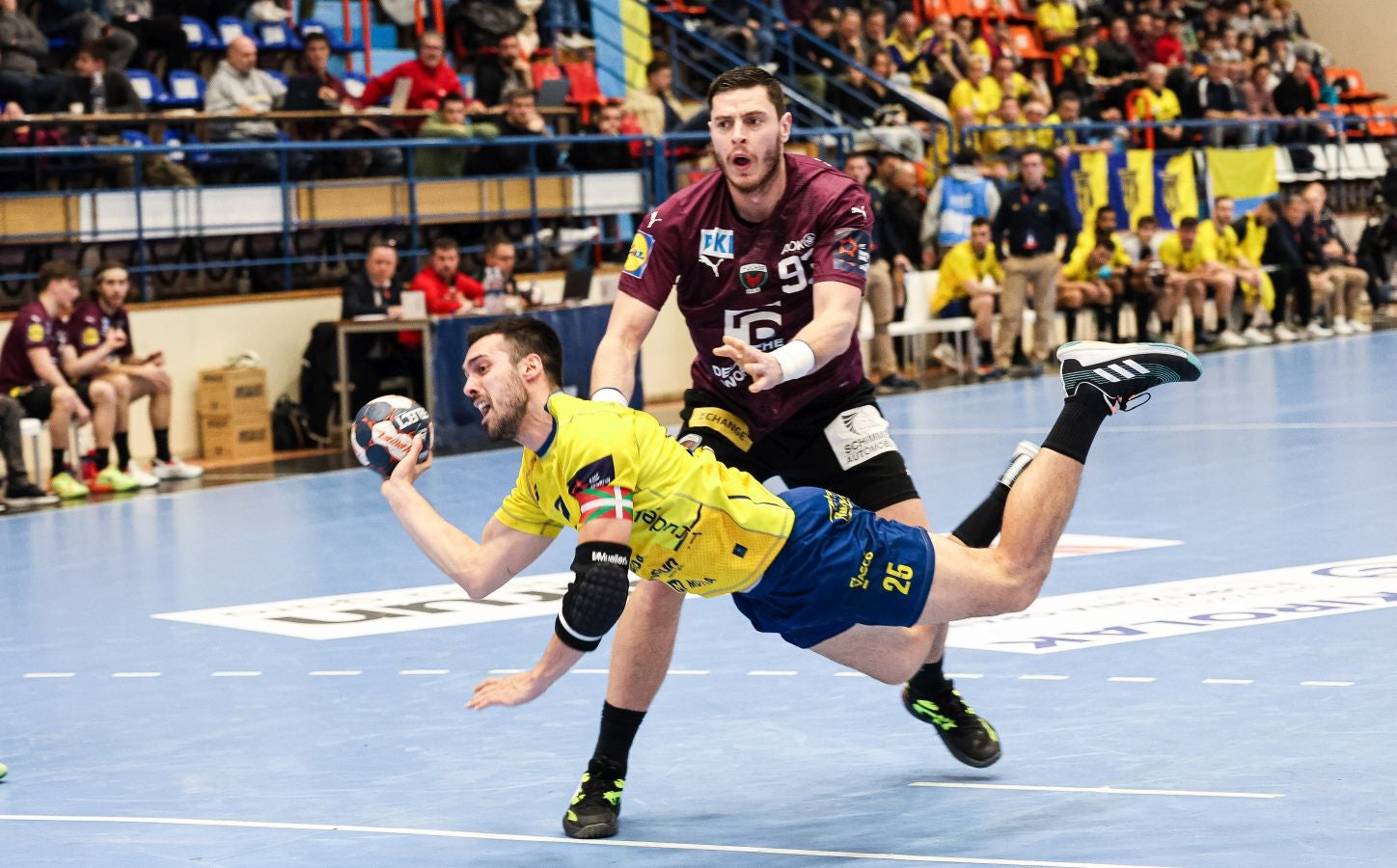 Derrota del Bidasoa Irun ante el Fuchse Berlin