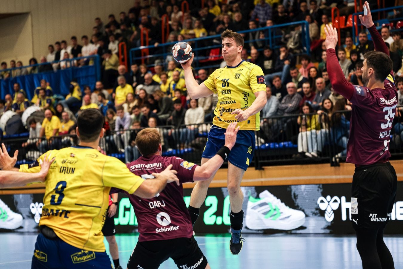 Derrota del Bidasoa Irun ante el Fuchse Berlin