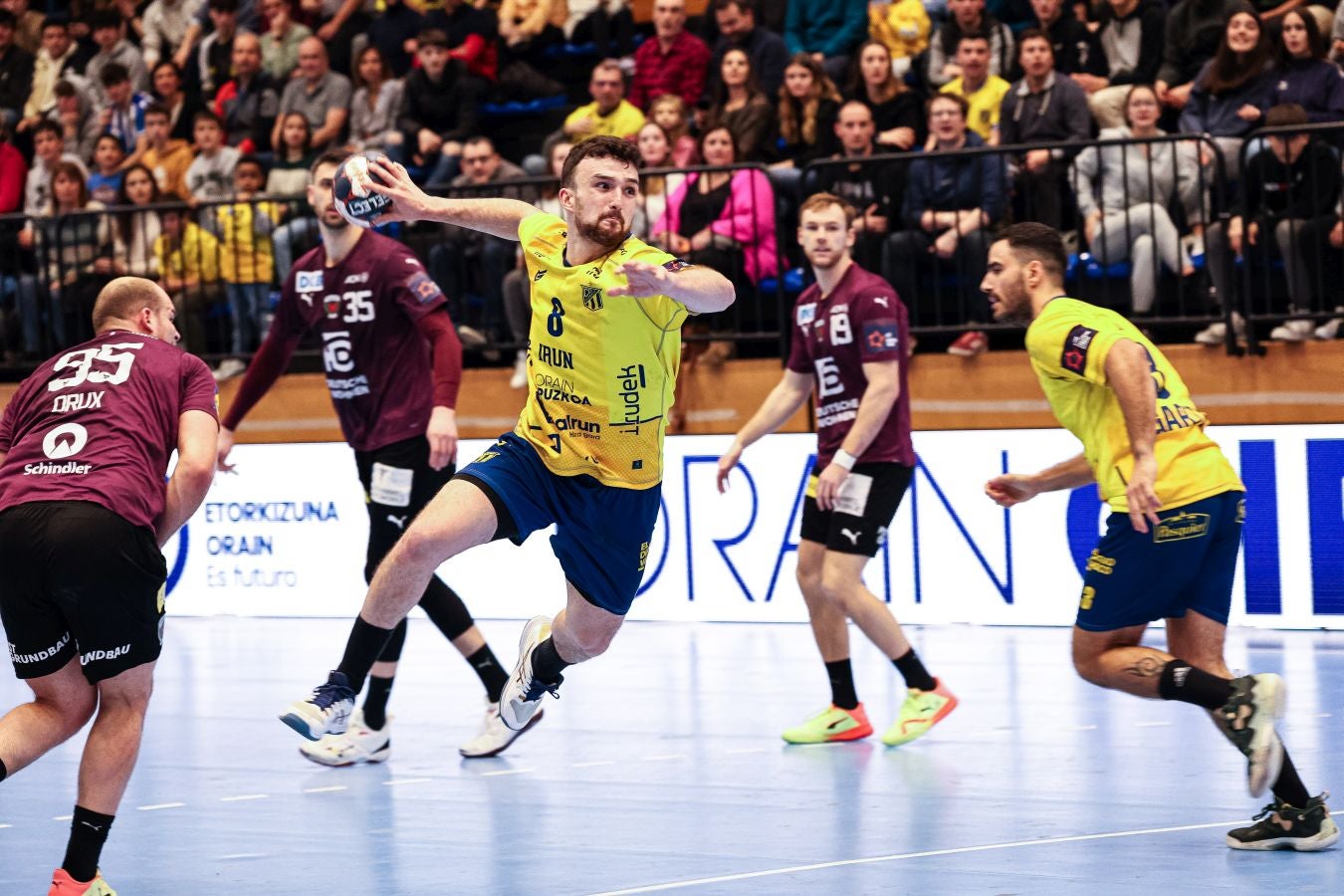 Derrota del Bidasoa Irun ante el Fuchse Berlin