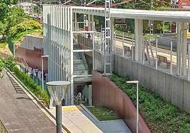 Estación de tres de Hernani