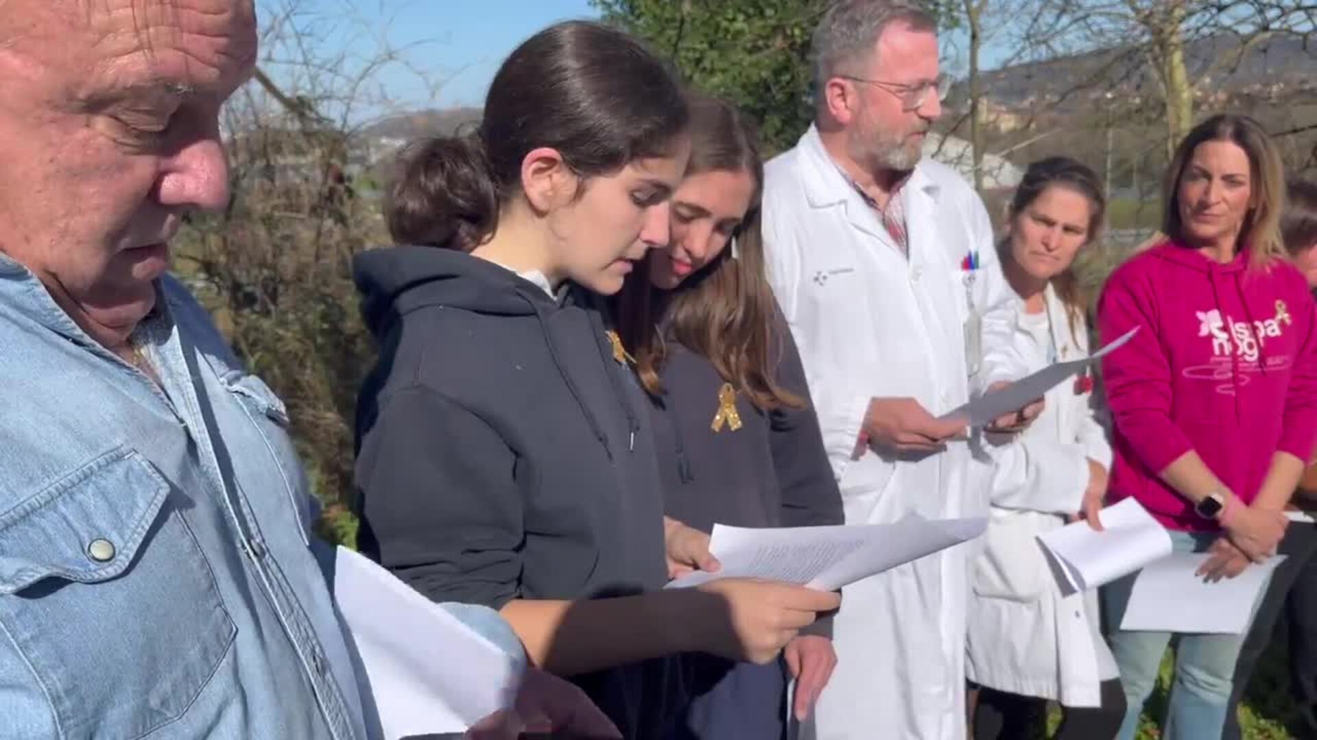 Los estudiantes del Mary Ward donan 3.000 euros a la asociación Aspanogi