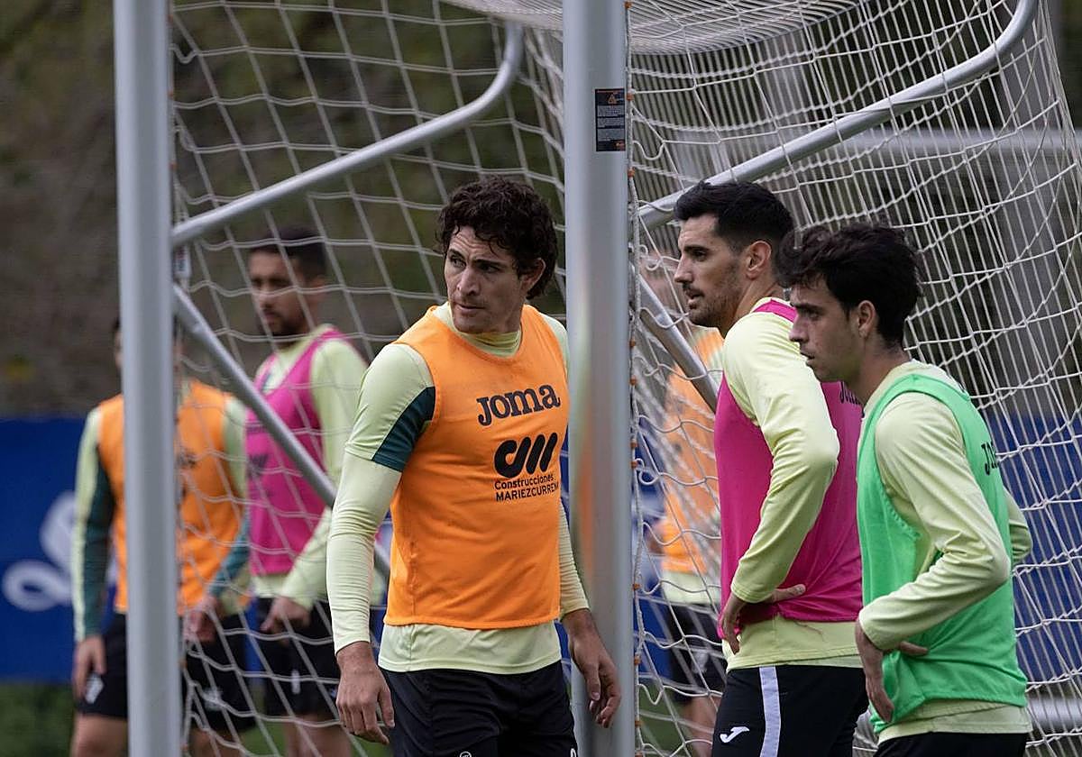 Blanco-Leschuk durante un entrenamiento