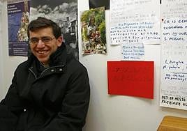 David Galarza, párroco de Lesaka.