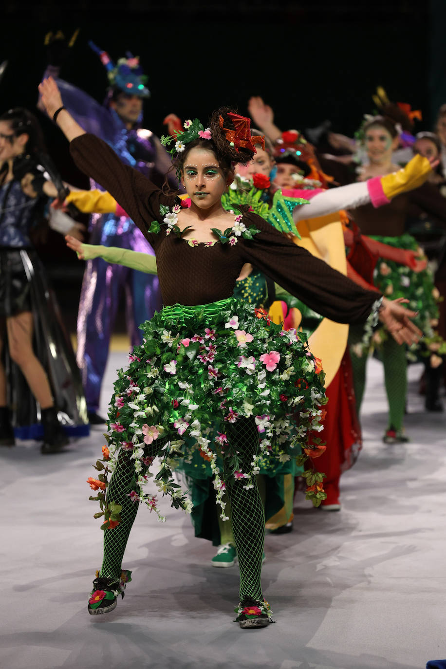 La presentación del Carnaval en Donostia, en imagénes
