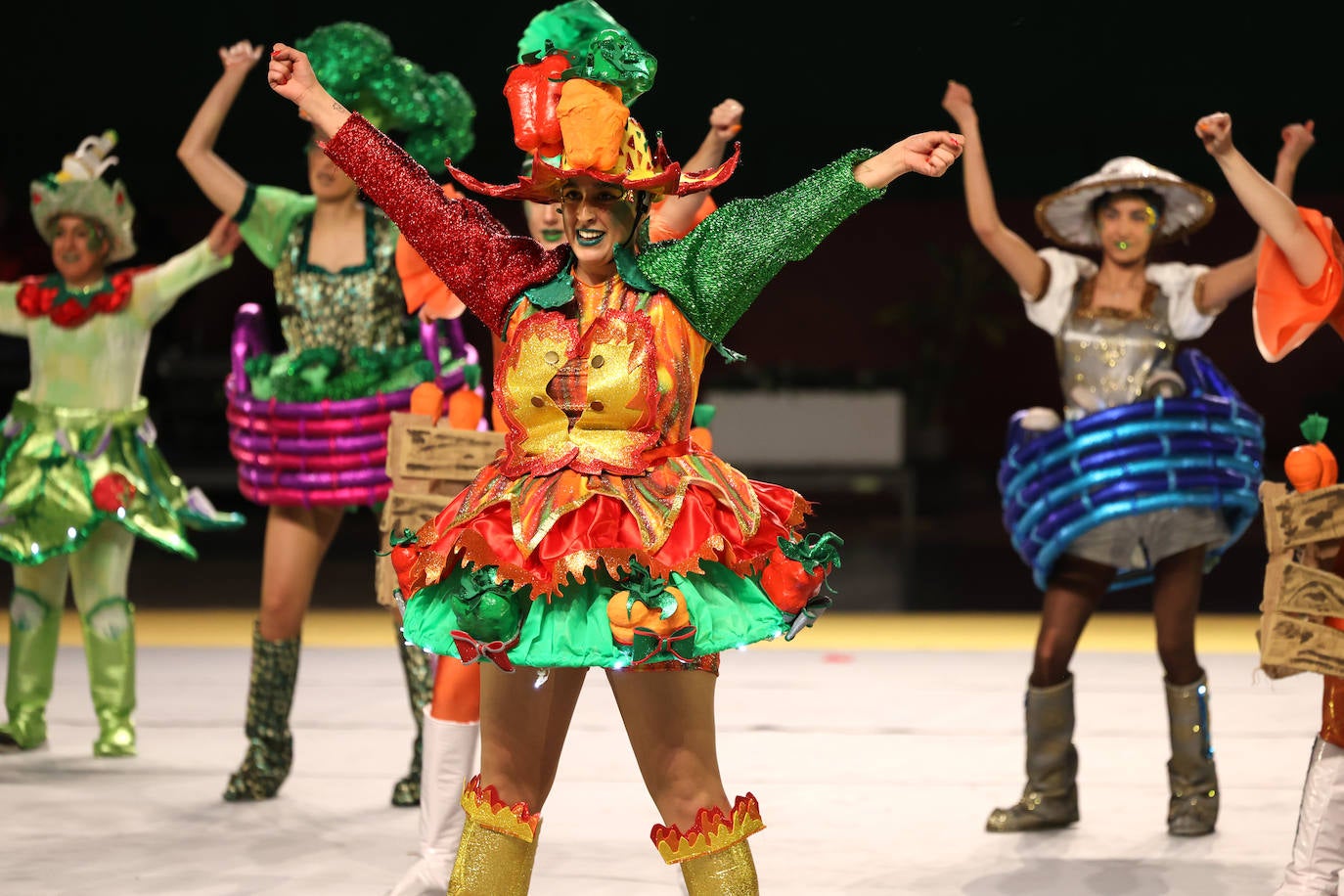 La presentación del Carnaval en Donostia, en imagénes