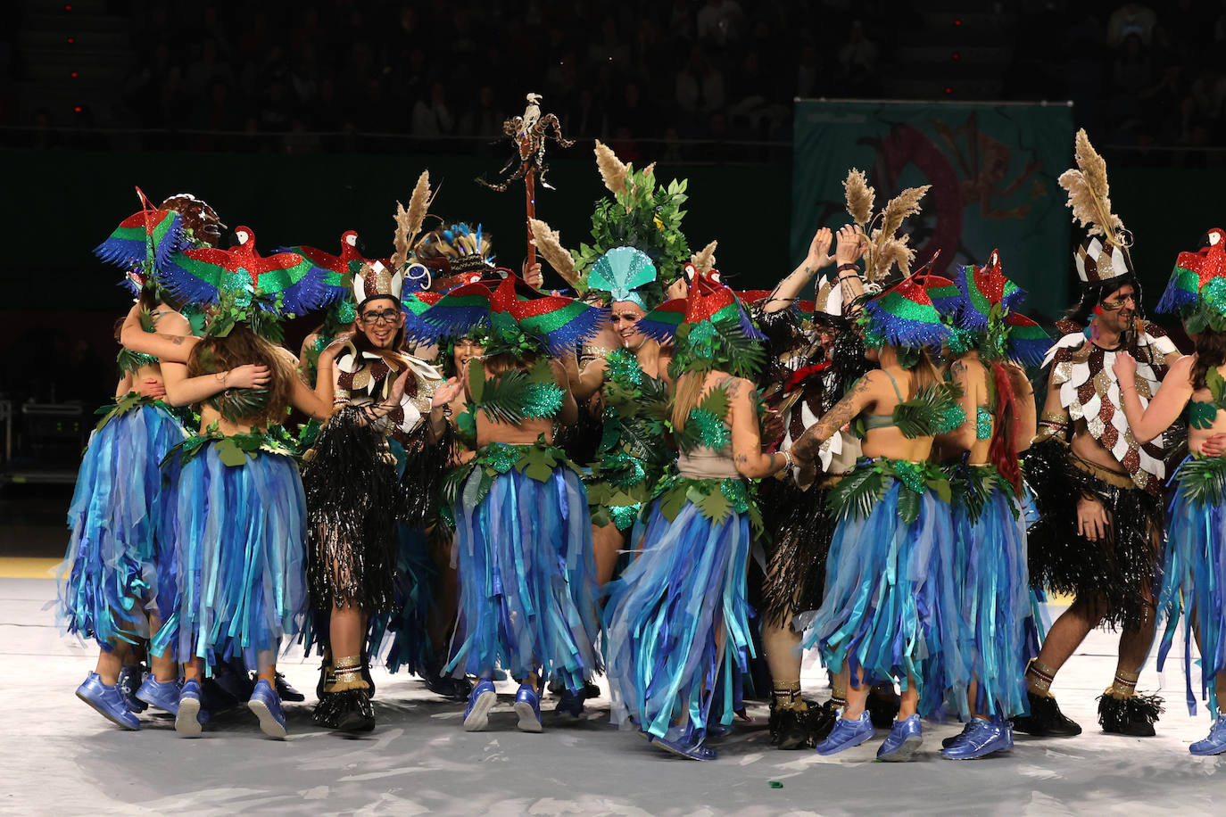 La presentación del Carnaval en Donostia, en imagénes