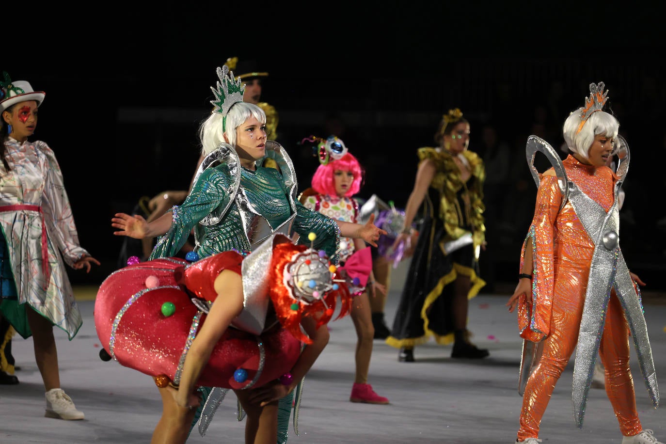 La presentación del Carnaval en Donostia, en imagénes