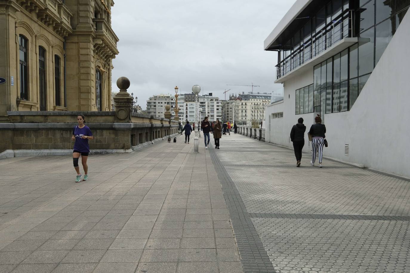 Lugar en el que fue agredido Santi Coca, junto a la pared del Náutico.
