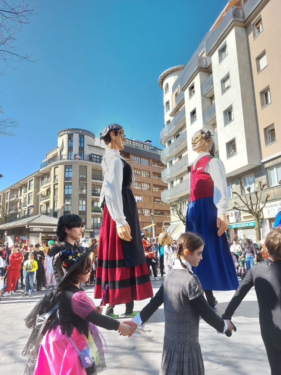 Kalejira de cuadrillas por Errenteria