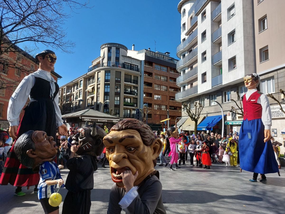 Kalejira de cuadrillas por Errenteria