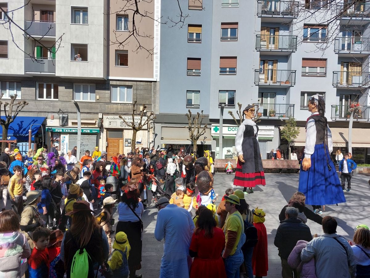 Kalejira de cuadrillas por Errenteria