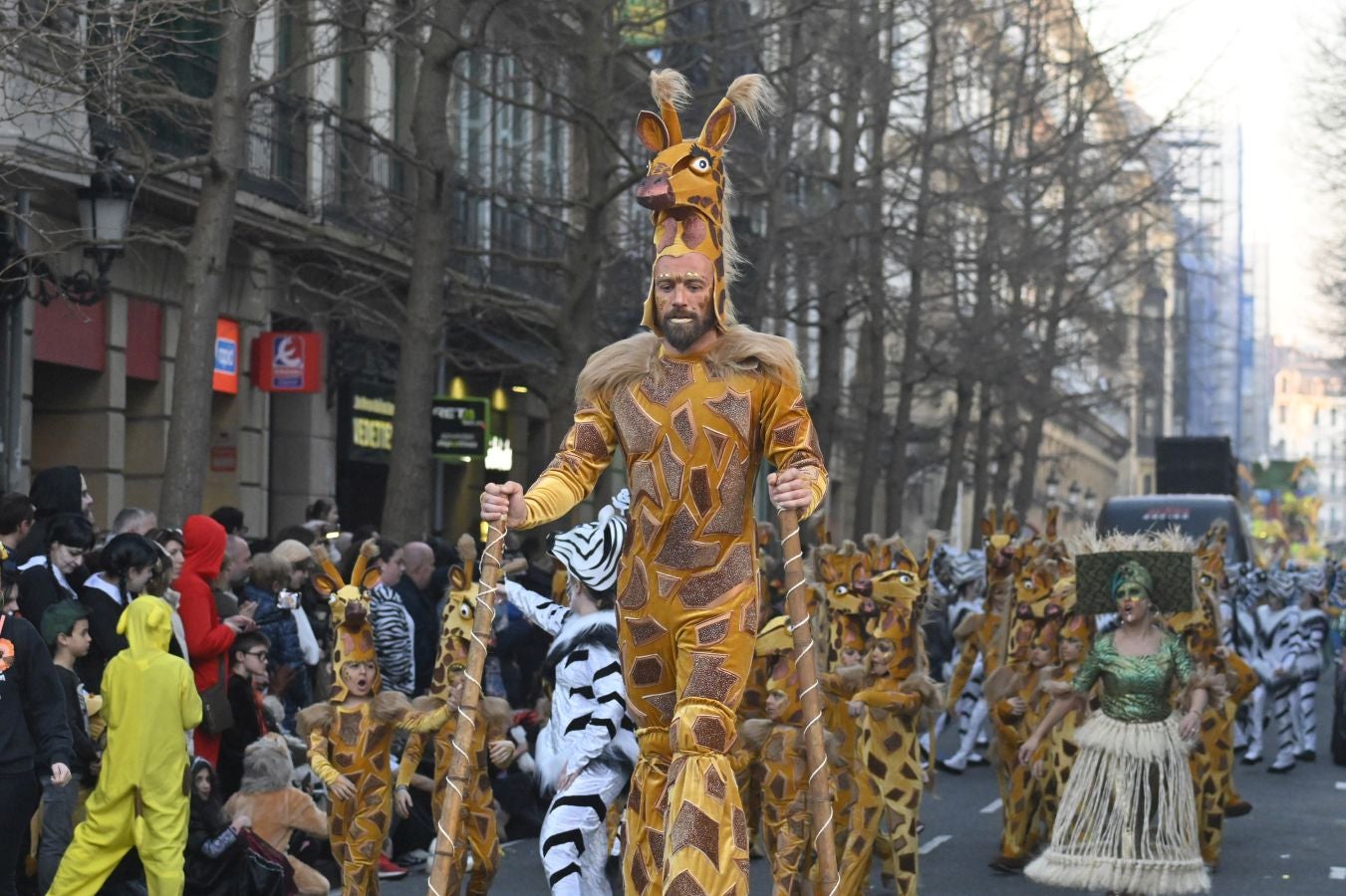 Desfile de Carnaval en San Sebastián