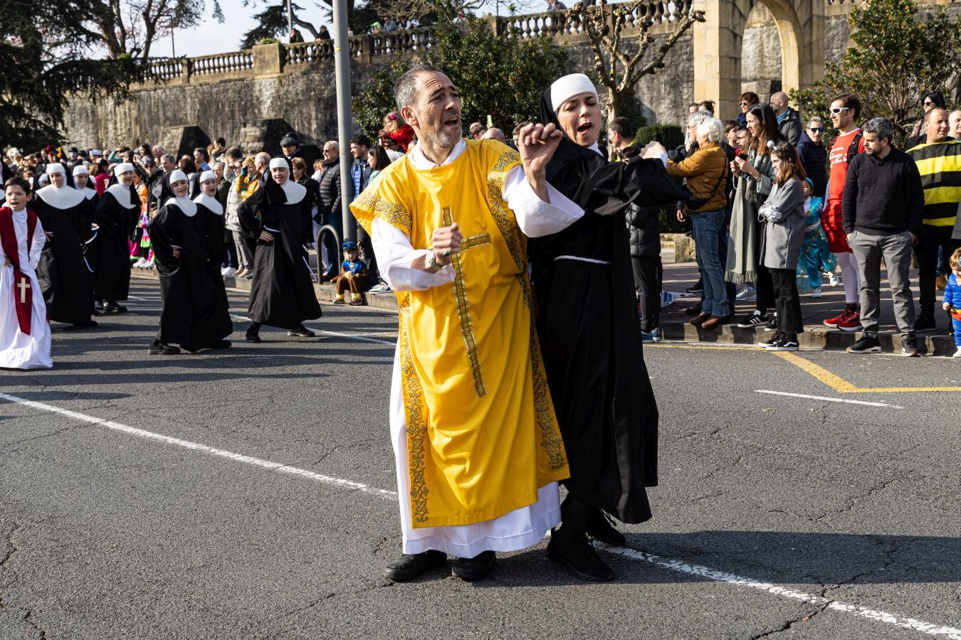 El humor reina en Hondarribia