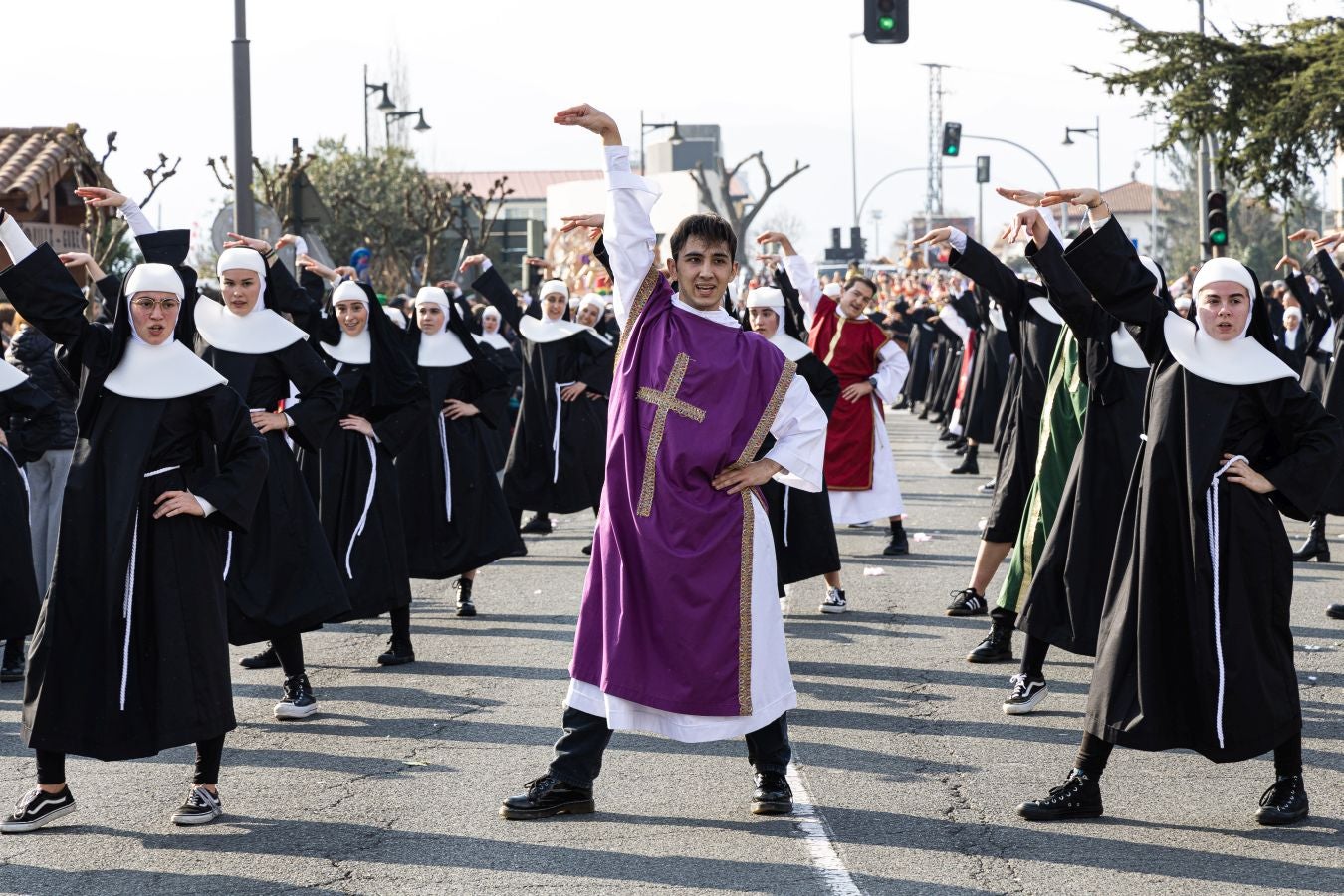 El humor reina en Hondarribia