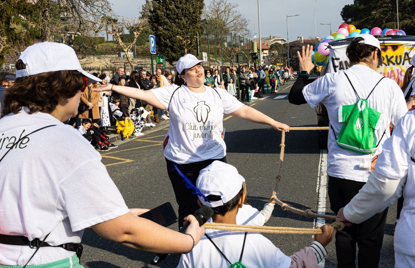 El humor reina en Hondarribia