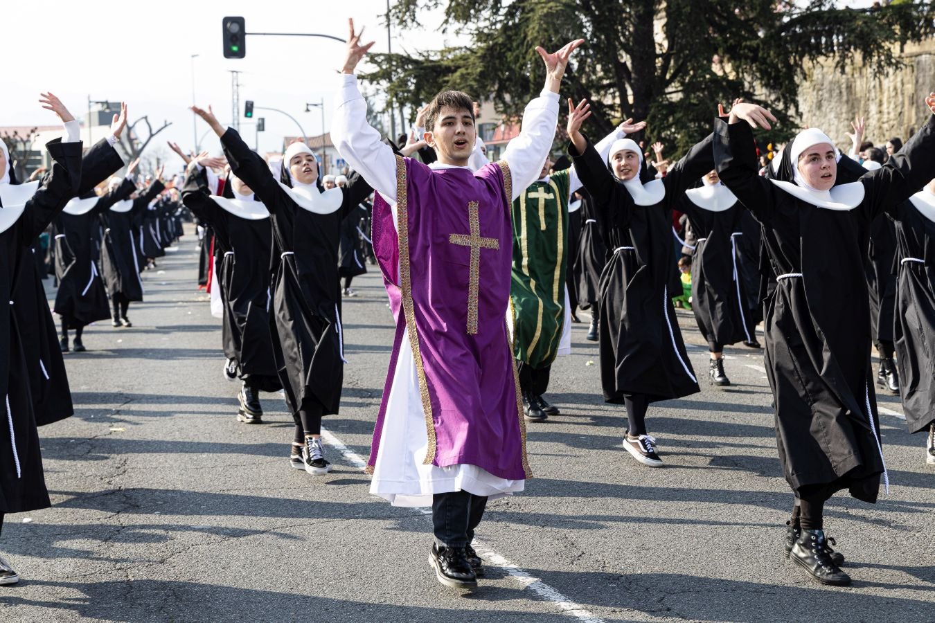 El humor reina en Hondarribia
