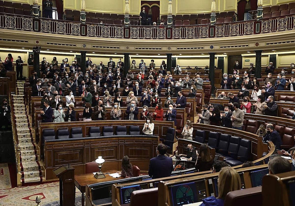 Una sesión del Congreso.
