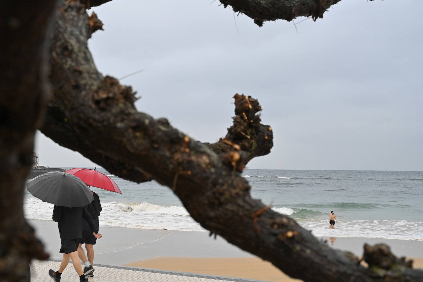 La lluvia no quiere dejar escapar febrero