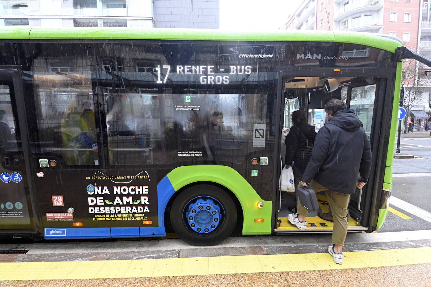 La lluvia no quiere dejar escapar febrero