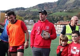 Federico Gallo, entrenador del Ordizia, en Altamira.