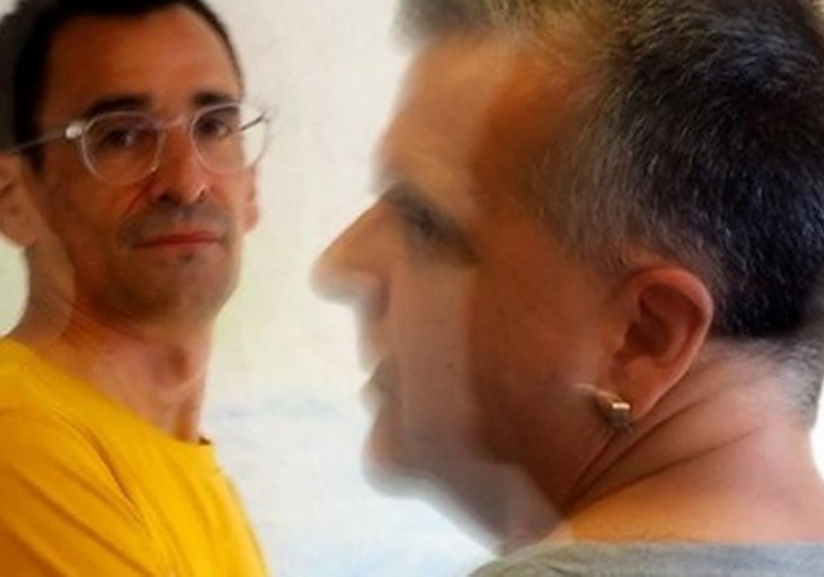 Igor Elortza y Rafa Rueda en una instantánea promocional de la gira.