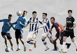 Hasta seis jugadores en el lateral derecho de la Real Sociedad