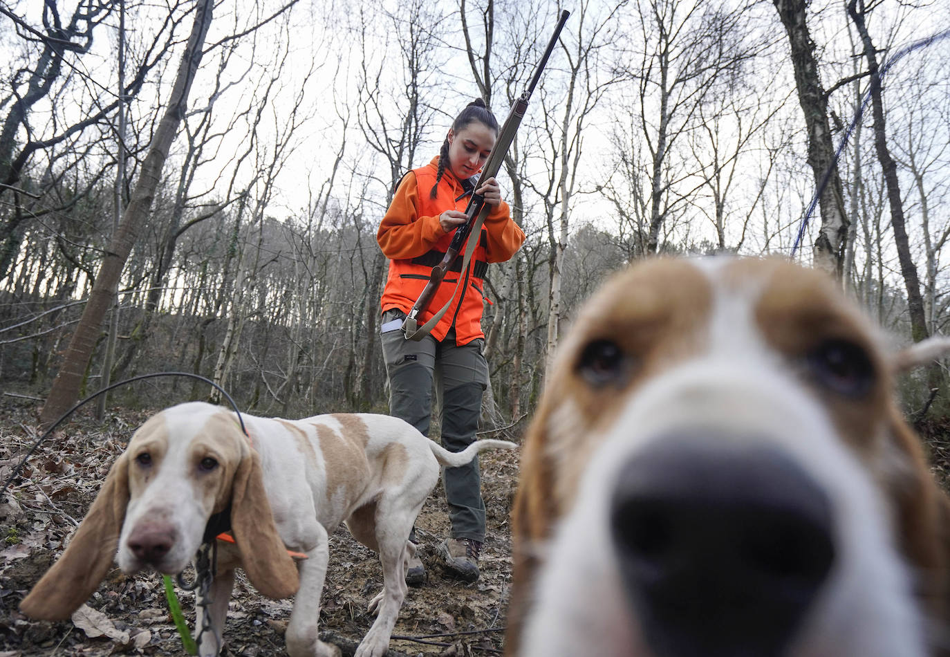 Las cazadoras se hacen su hueco