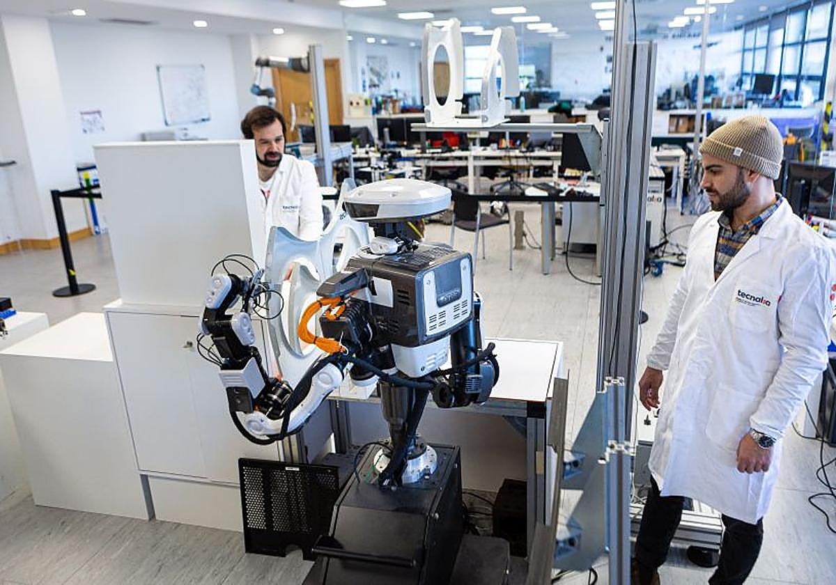 La carrera de la robótica en Gipuzkoa