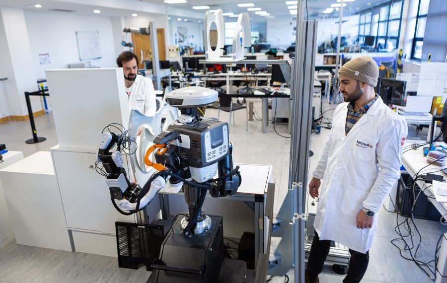 La carrera de la robótica en Gipuzkoa