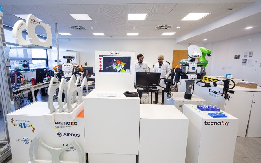 La carrera de la robótica en Gipuzkoa