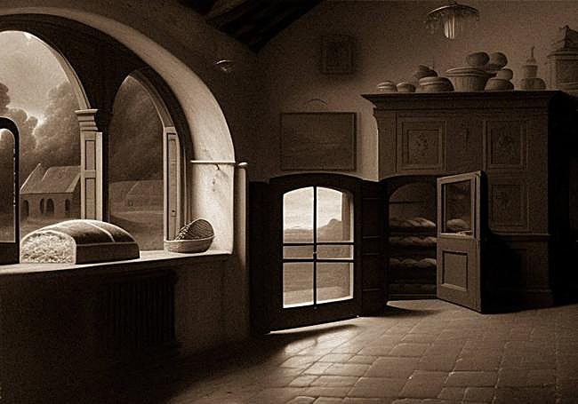 María de Echeberría aprovechó el embarazo para instruirse en otro oficio: el de panadera